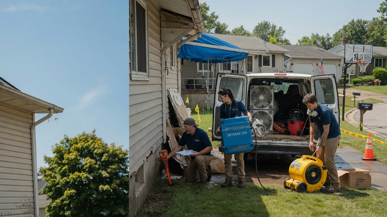 Ceiling Leak Cleanup in Browerville, MN near me